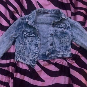 Acid wash Jean jacket